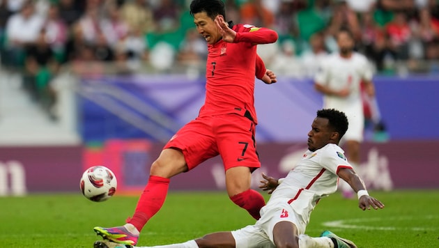 Südkorea gab gegen Jordanien Punkte ab (Bild: ASSOCIATED PRESS)