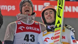 Michi Hayböck und Stefan Kraft (Bild: GEPA pictures)