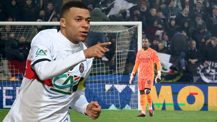 Kylian Mbappe (links) steht seinem Nationalmannschafts-Kollegen zur Seite.