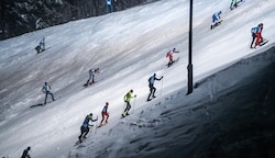 Der Nassfeld Night Sprint zählt zu den tollsten Skitouren- und Pistenlauf-Events Kärntens und begeistert nicht nur Rennläufer, sondern vor allem alle, die schon immer einmal die „Carnia“-Talfahrt mit Ski oder Laufschuhen bewältigen wollen.   (Bild: Nassfeld/ZVG)