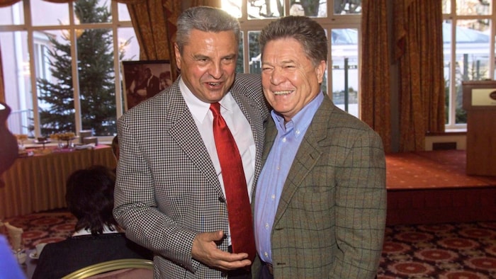 Wiebach mit Rudi Quehenberger. 