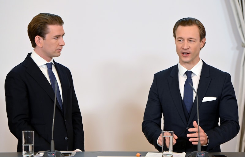 Blümel war unter Kurz Finanzminister der Republik. (Bild: APA/HERBERT NEUBAUER)