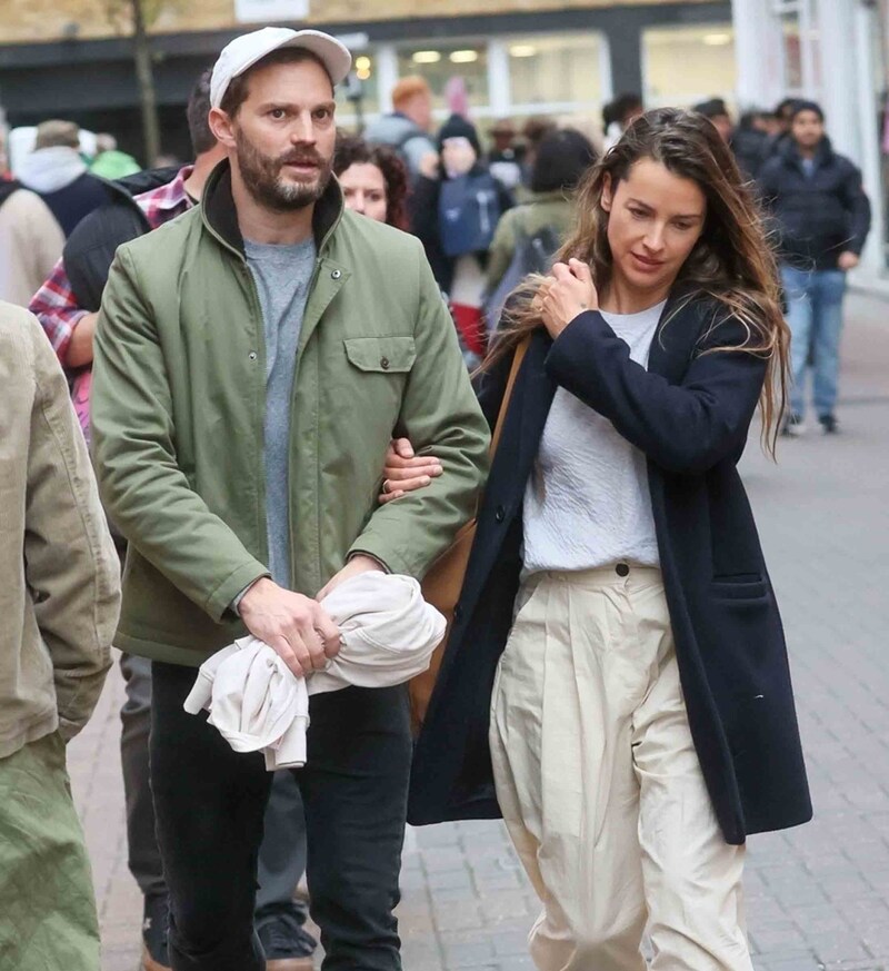 Jamie Dornan und Ehefrau Amelia Warner (Bild: www.PPS.at)