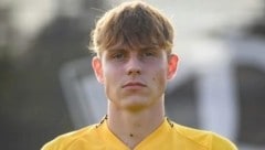 Seit 2021 spielt Matthias Wetschka bei den Youngsters von Dynamo Dresden. Sein Ziel: In die Kampfmannschaft wechseln. (Bild: Dennis Hetzschold)