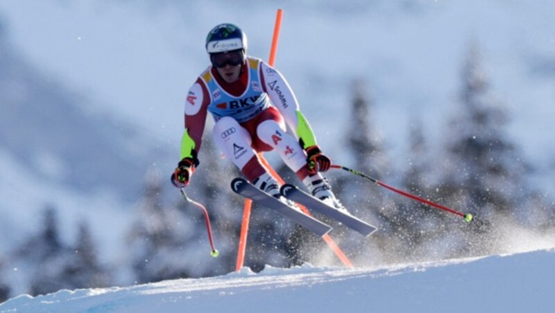 In Wengen fuhr Feurstein im Super-G auf Rang 15. (Bild: REUTERS)