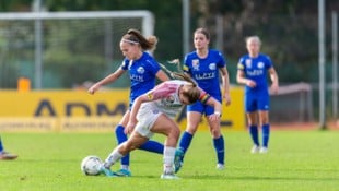 Vina Crnoja (li.) traf zum 1:0. (Bild: GEPA pictures)