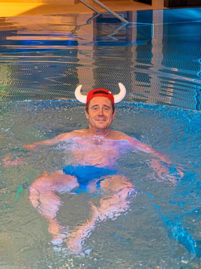 kurze Auszeit für den „Wasser-Büffel“