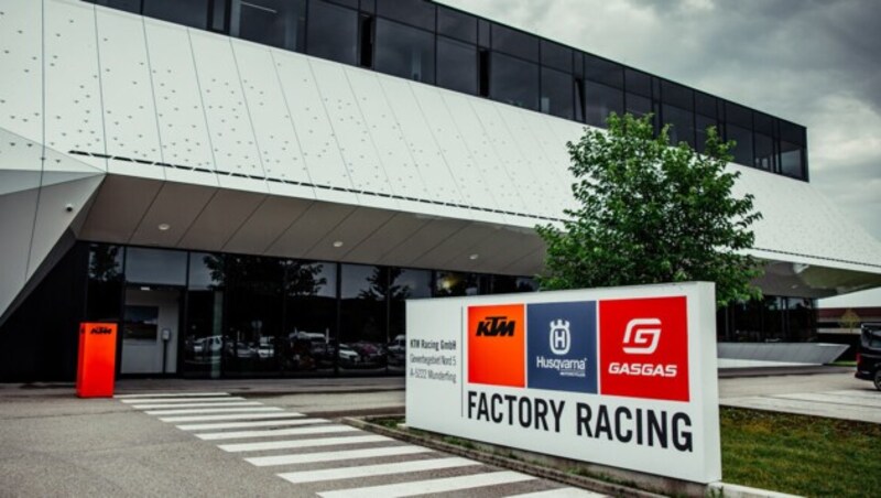 Hier bei KTM-Motorsport in Munderfing bei Mattighofen entstehen die MotoGP-Bikes (Bild: ©️ KTM Racing GmbH / Photos: S. Fleischer)