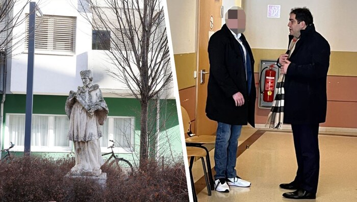 Bei einer Heiligenstatue wie dieser ging es heiß her.