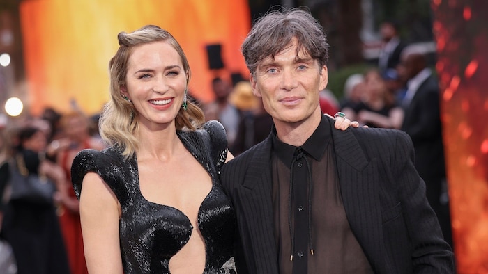 Emily Blunt und Cillian Murphy freuen sich über Nominierungen.