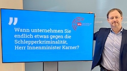 „Viel zu viele Asylanträge, viel zu wenige Rückführungen“ - SPÖ-Klubobmann Fürst übt erneut Kritik an fehlenden Maßnahmen gegen die Schlepperkriminalität. (Bild: Karl Grammer)