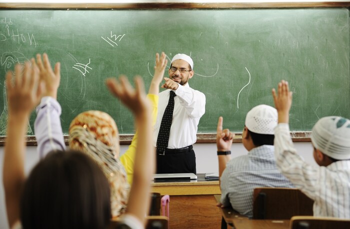 Im Islamunterricht wird das aktuelle Geschehen behandelt 