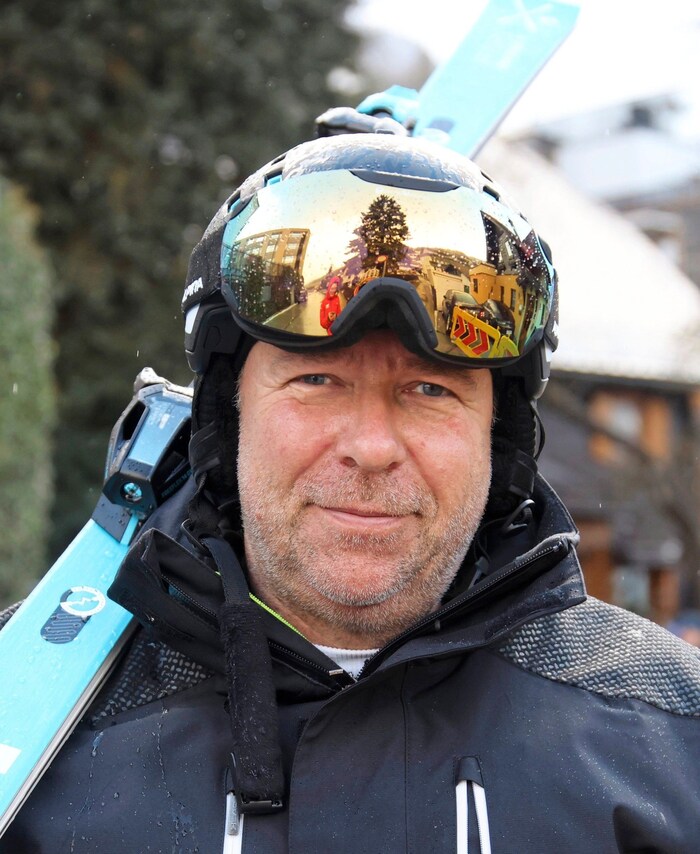 Bernhard Sekyra, 54, aus St. Georgen: „Der Nachtslalom hat Tradition - für den Riesentorlauf ist ...
