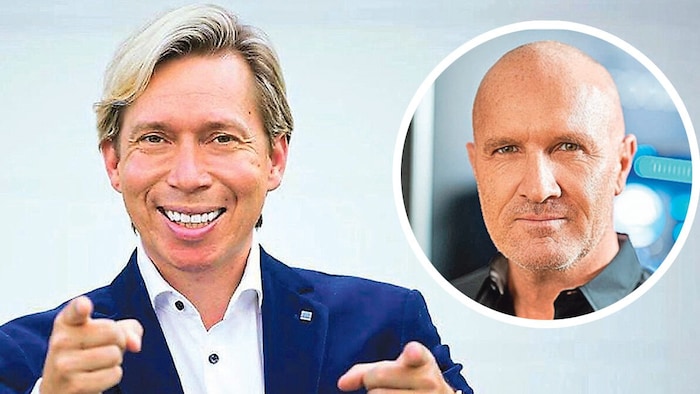 Der deutsche Unternehmer Markus Deussl (kl. Bild) beauftragte Künstlermanager Helmut Werner und ...