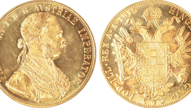 Ungefähr 15.000 Gold- und Silbermünzen hat ein Geschäftsmann in seinem Garten vergraben, um sie ...