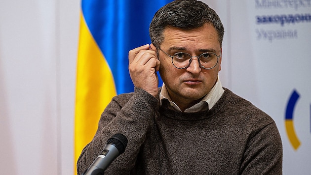 Der ukrainische Außenminister Dmytro Kuleba (Bild: APA/AFP/Dimitar DILKOFF)