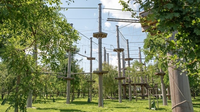 Der Kletterpark am Andreasberg ist ein Spaß für Jung und Alt.