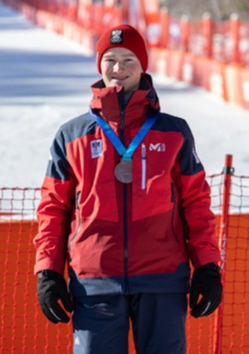 Neumayer strahlte mit der Sonne um die Wette. (Bild: OIS Photos)