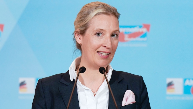 Could benefit: AfD leader Alice Weidel (Bild: snapshot / SZ-Photo / picturedesk.com)