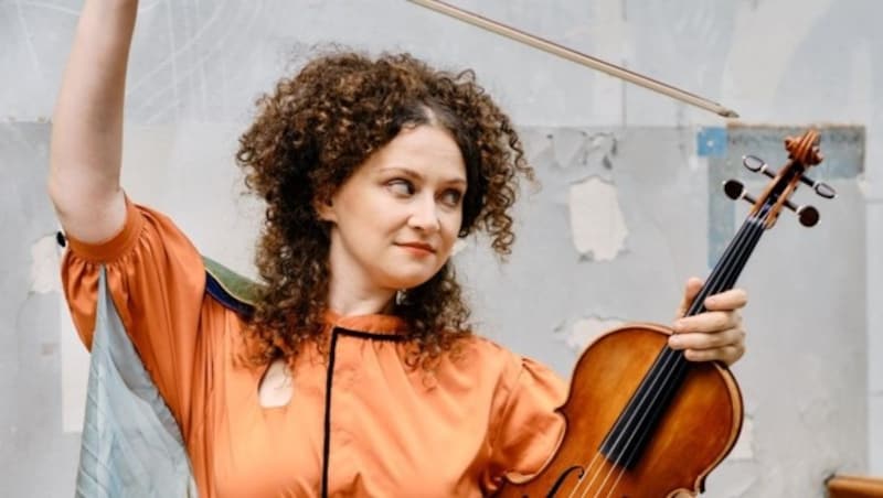 Flora Geißelbrecht (li.) tritt als Duo mit Paul Schuberth auf. (Bild: Verena Brüning)