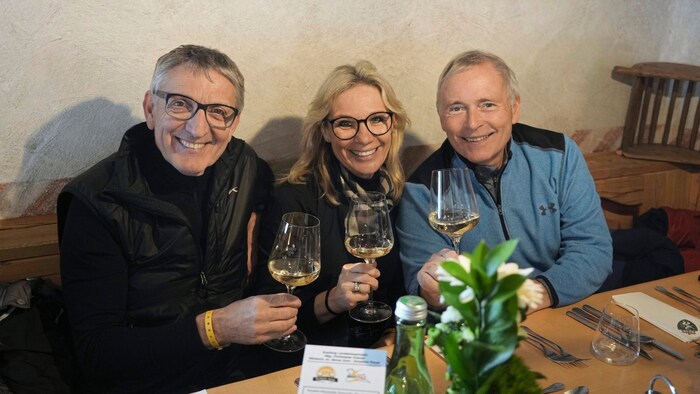 Josef und Valentina Herk (WKO) mit Christian Purrer (Energie Steiermark)