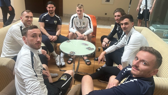 Last January, the Altach players also had time for a social get-together in Turkey.
