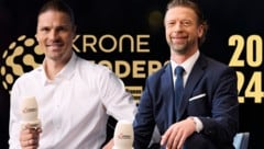 Sebastian Prödl (links) und Steffen Freund werden beim „Krone“ Leadership Day dabei sein. (Bild: ServusTV / Philipp Carl Riedl, Krone)