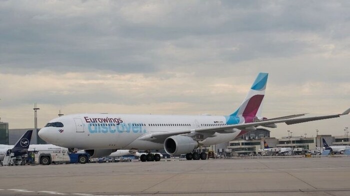 Flugzeug der Discover Airlines