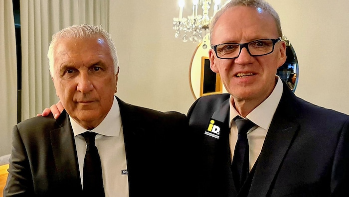 Hans Krankl mit Ralph Schader