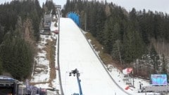 Am Donnerstagvormittag ging am Kulm gar nichts (Bild: Sepp Pail)