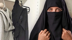 Die Lehrerin verwahrt die Burka zu Hause. (Bild: Михаил Гута - stock.adobe.com, privat, Krone KREATIV)