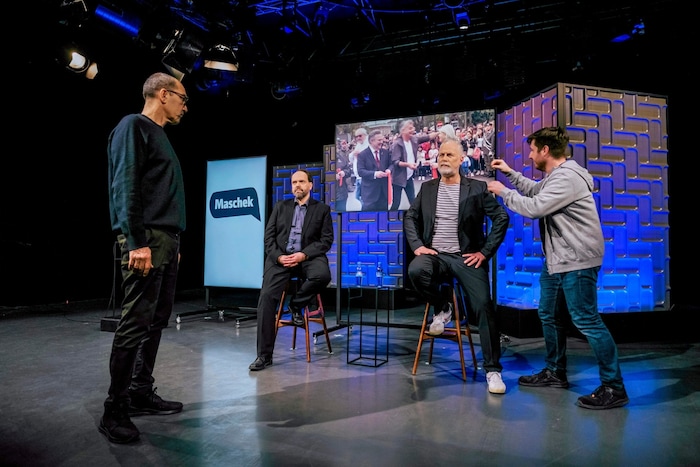 Bei der Aufzeichnung der Satire-Show im Marx Palast war die „Krone“ mit dabei.