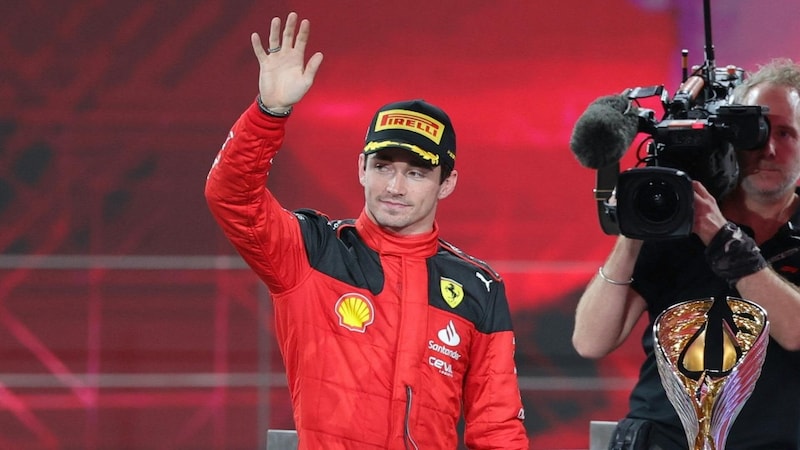 Charles Leclerc (Bild: AFP / Ferrari S.p.A. / SID)