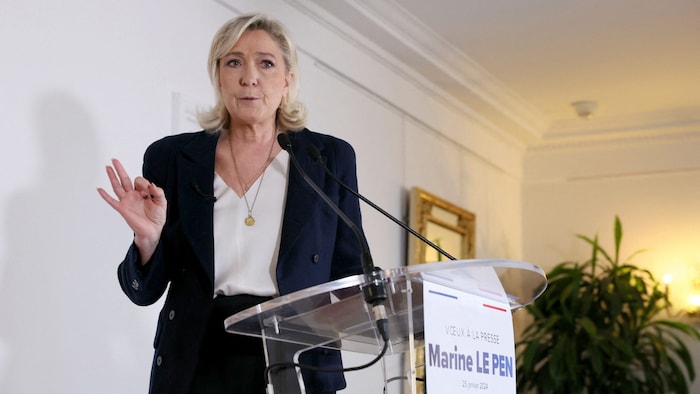 Marine Le Pen, RN-Chefin