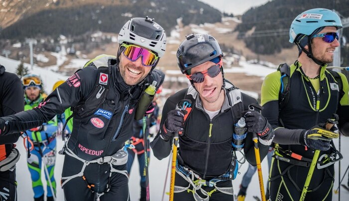 Herrmann will seinen Freund Kilian Jornet (re.) überbieten.