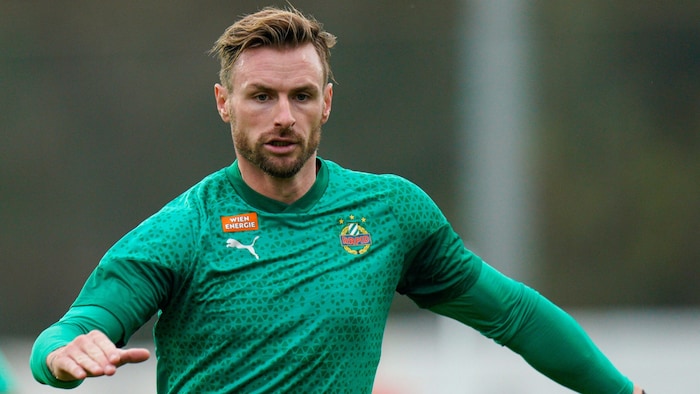 Michael Sollbauer schuftet im Trainingslager.