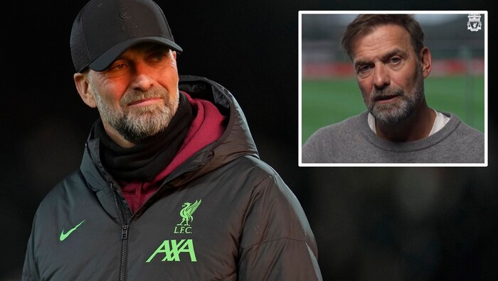 Jürgen Klopp wendet sich mit einem Video an die Liverpool-Fans.