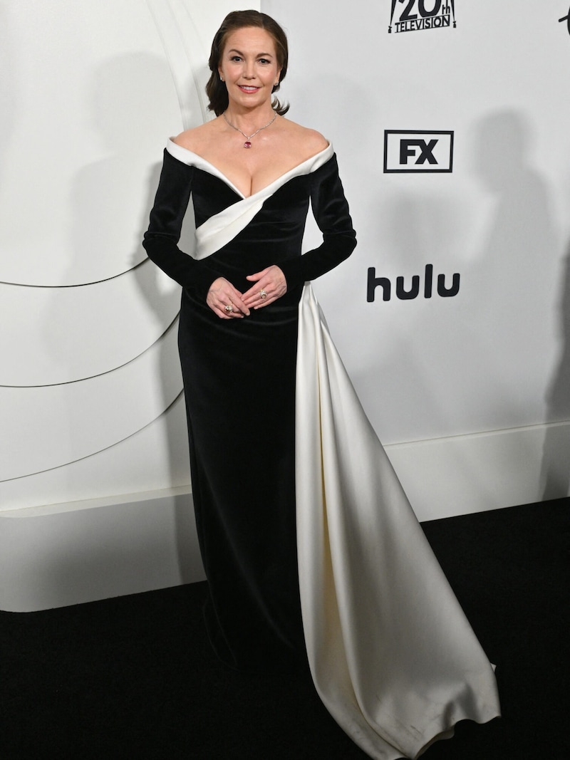 Diane Lane sah in diesem Look einfach fabelhaft aus! (Bild: APA/AFP/ANGELA WEISS)