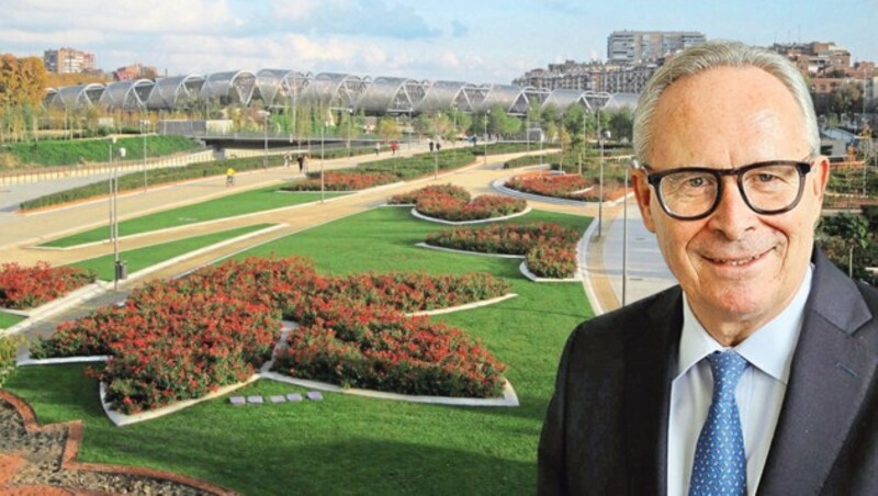 Die ÖVP träumt von einem Central Park und einem Park Rio mitten am Gürtel. (Bild: ÖVP, Jöchl Martin, Krone KREATIV)