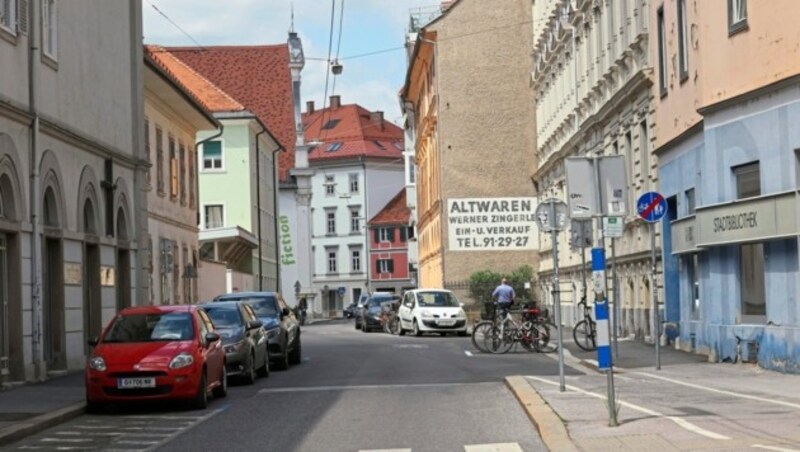 Die Kernstockgasse in Graz-Gries bekommt nun einen neuen Namen. (Bild: Christian Jauschowetz)