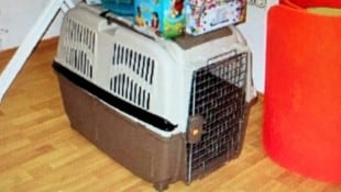 In dieser Hundebox wurde Gerhard - gefesselt und geknebelt - gefangen gehalten. (Bild: zVg)