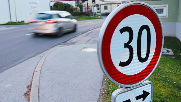 Gelecekte yerel yönetimler daha az bürokrasi ile 30 km/s hız sınırı uygulayabilecek. (Bild: Christian Jauschowetz)