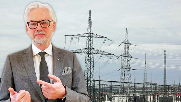 Verbund-Chef Michael Strugl geht der Ausbau der Stromnetze zu langsam voran.  (Bild: Gerhard Bartel, Scharinger, Krone KREATIV)