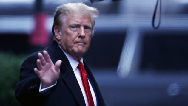 Der ehemalige und vielleicht zukünftige Präsident der Vereinigten Staaten, Donald Trump ...