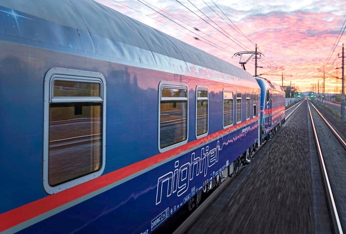 Traveling by night train: sleep once and you're already at your destination.