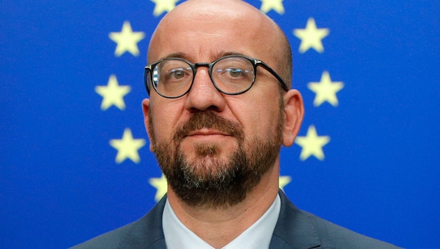 EU Council President Charles Michel (Bild: AFP)