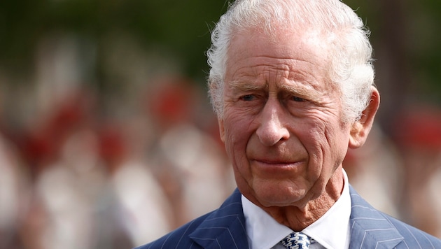 Der Buckingham-Palast hat am Montag bekannt gegeben, dass König Charles an Krebs erkrankt ist. Aber er ist nicht der einzige Ausfall bei der Royal Family. (Bild: APA/Yoan Valat, Pool via AP, File)