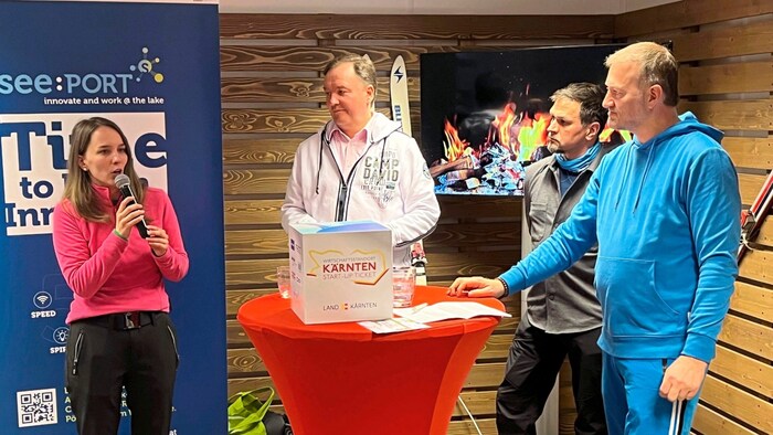 Lucija Wakounig, WK-Gründerservice, berichtete über die Entwicklungen in Kärnten.