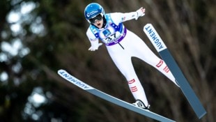 Eva Pinkelnig springt für den WSV Tschagguns. (Bild: GEPA pictures)