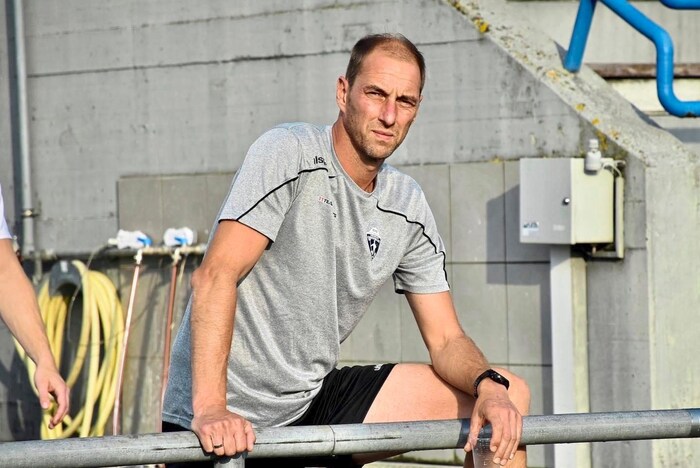 Oberwarts Coach Klaus Guger ist sauer.